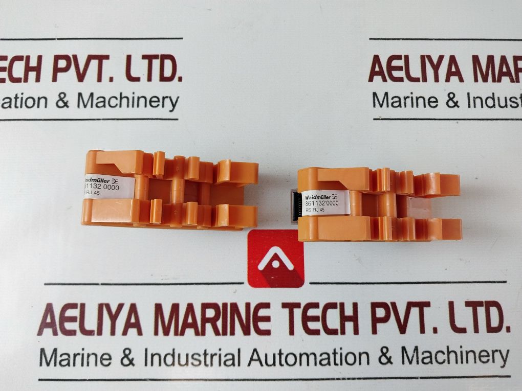 Weidmuller 861 132 0000 Din Rail Mount Terminal Block Rj 45