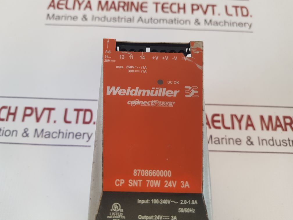 Weidmuller 8708660000 Connect Power Supply