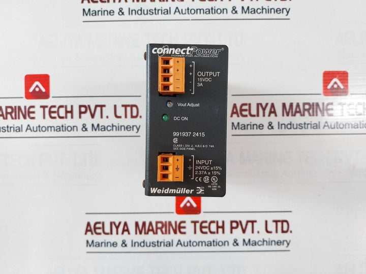 Weidmuller 991937 2415 Connect Power Supply 15Vdc 3A