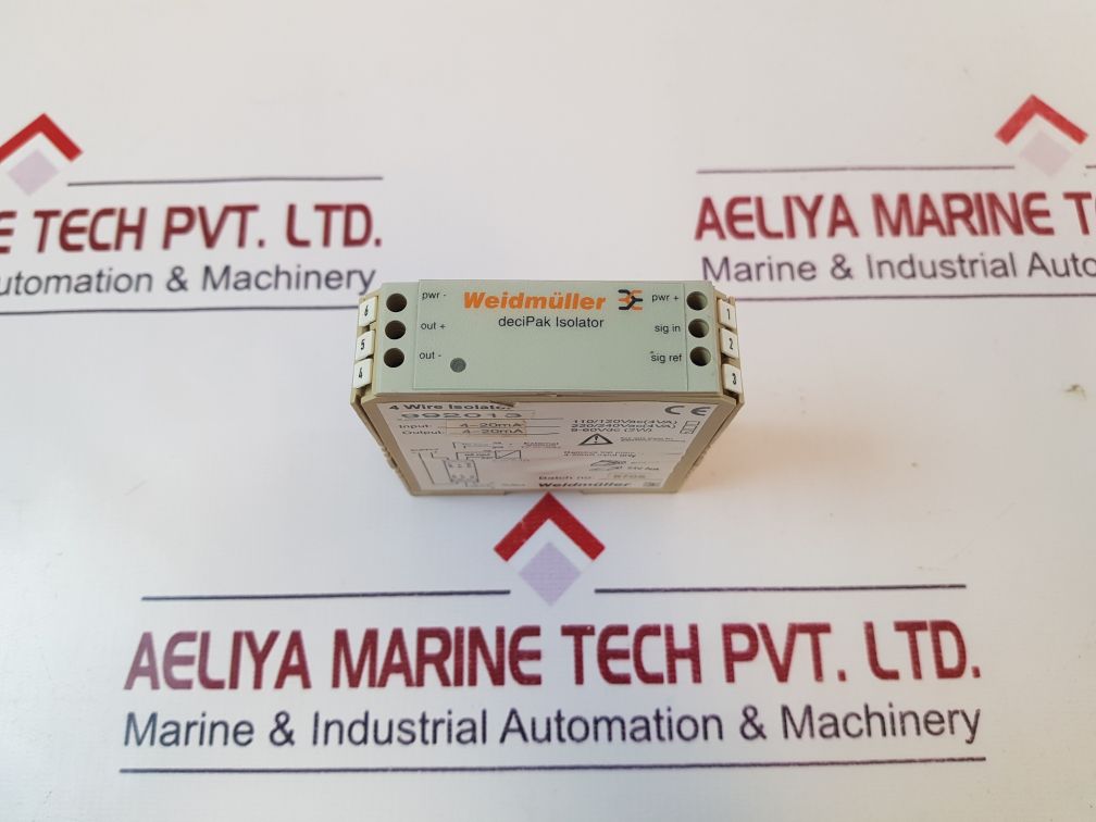 Weidmuller 992013 4 Wire Decipak Isolator 4-20 Ma