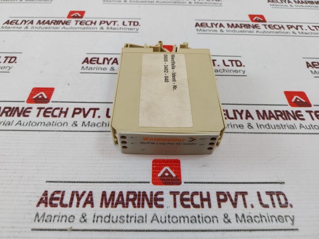 Weidmuller 992093 2 Wire Ac Current Isolator 250V