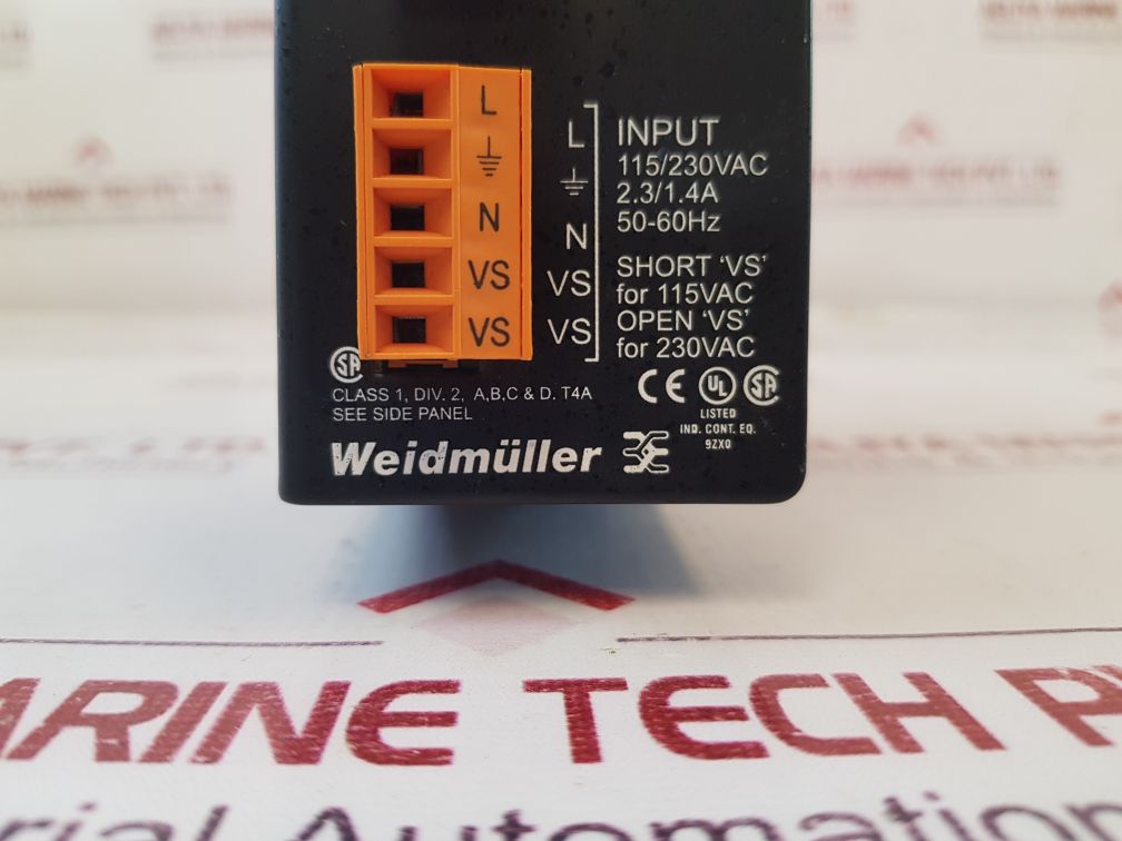 Weidmuller 992534 0024 Connect Power Supply Ad011855