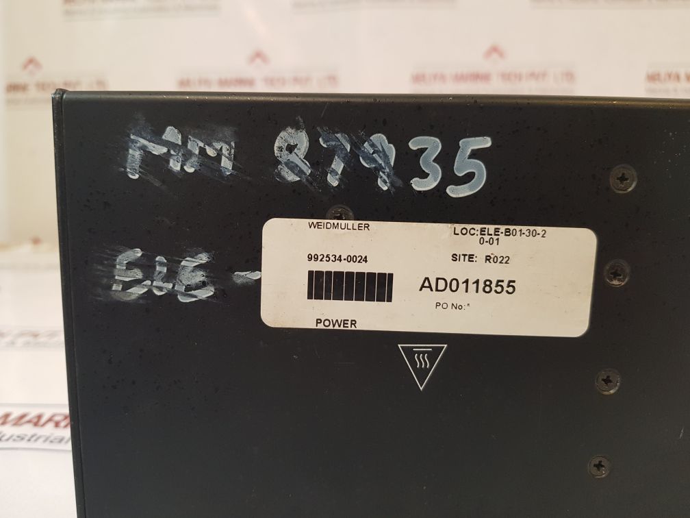 Weidmuller 992534 0024 Connect Power Supply Ad011855