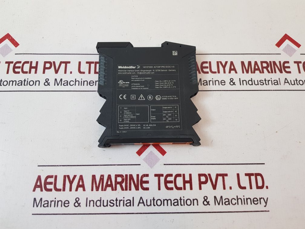 Weidmuller Act20P-pro Dcdc Ii-s Analog Signal Converter