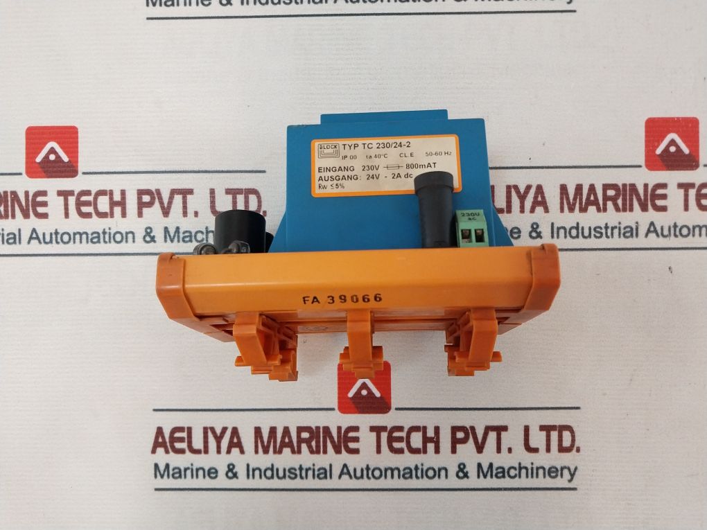 Weidmuller Bv080489B Power Transformer Module Tc 230/24-2