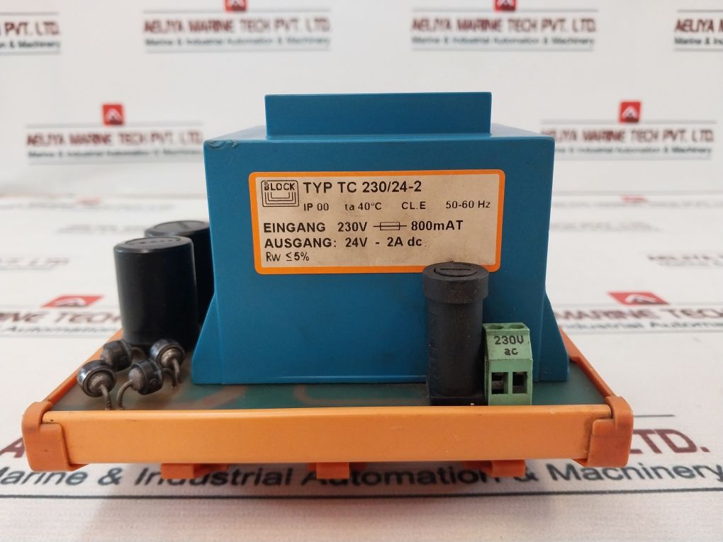 Weidmuller Bv080489B Power Transformer Module Tc 230/24-2