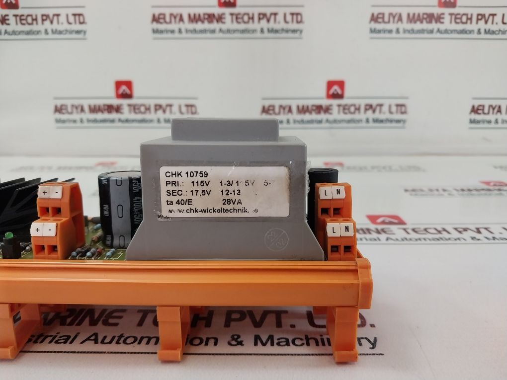 Weidmuller Chk10759 Contact Relay 115V 1-3/115V 5-7