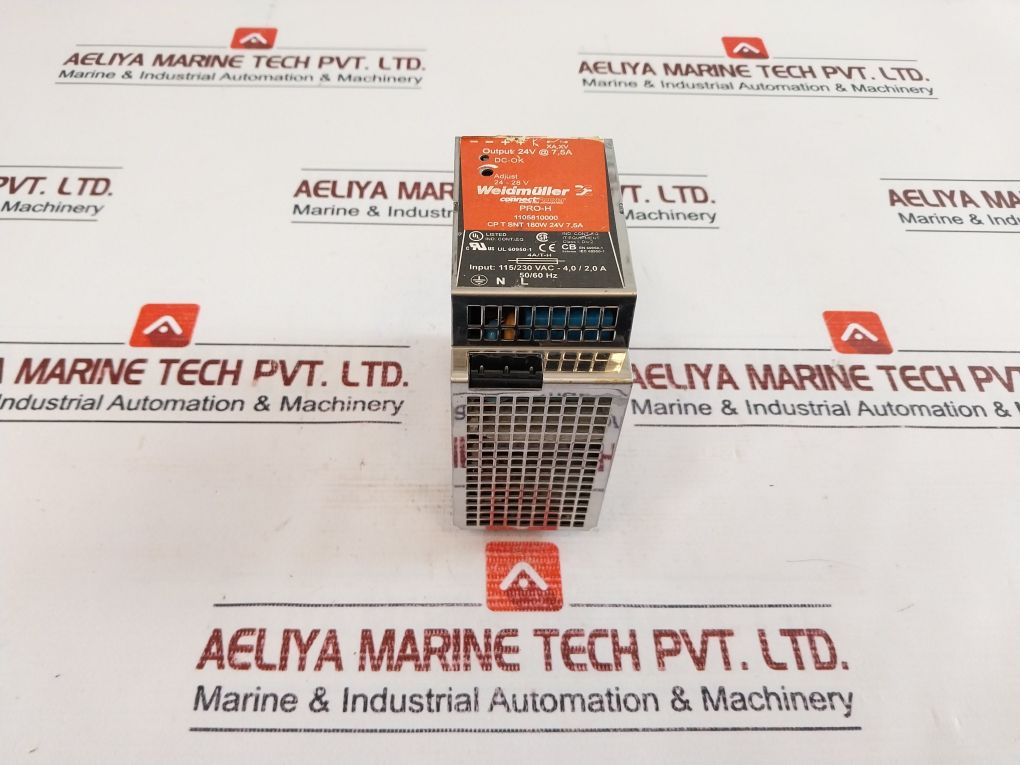 Weidmuller Cp T Snt 180W 24V 7,5A Power Supply