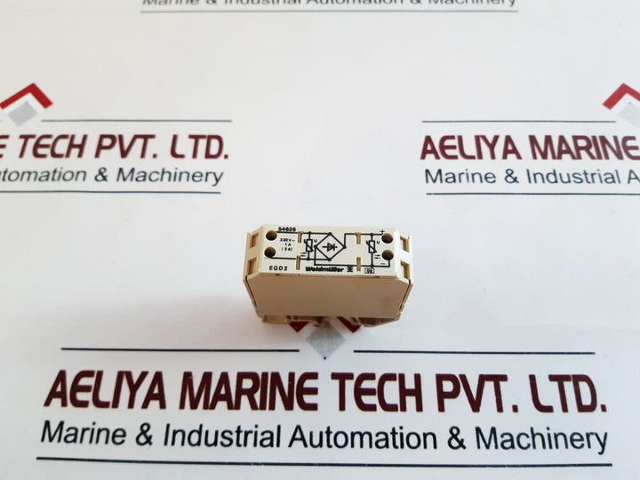 Weidmuller Eg2En Terminal Block 54626 220V~ Egd2
