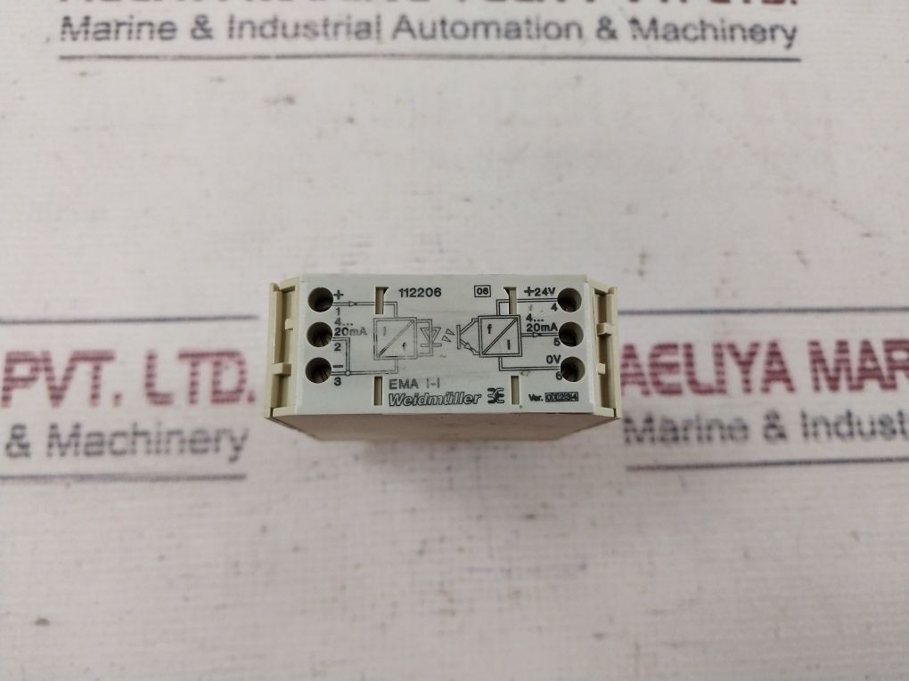 Weidmuller Ema I-i Relay Module 4 20Ma