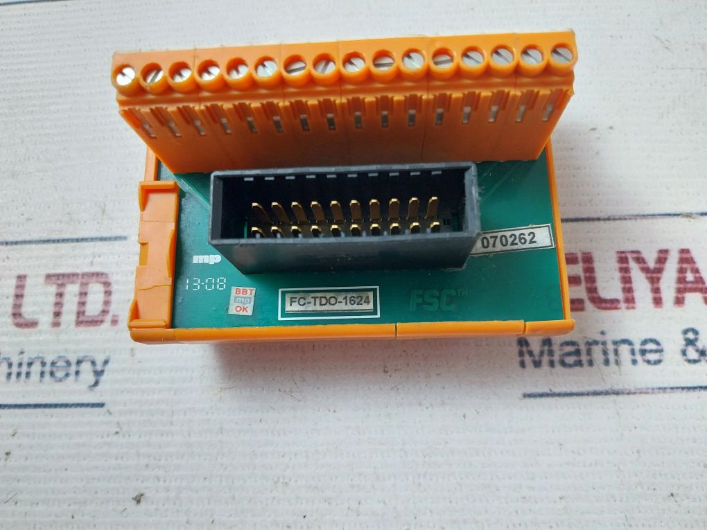 Weidmuller Fc-tdo-1624 Relay Module
