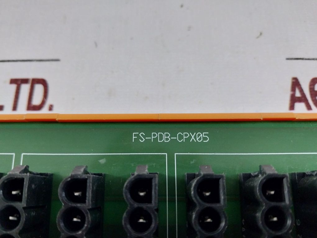 Weidmuller Fs-pdb-cpx05 Terminal Board