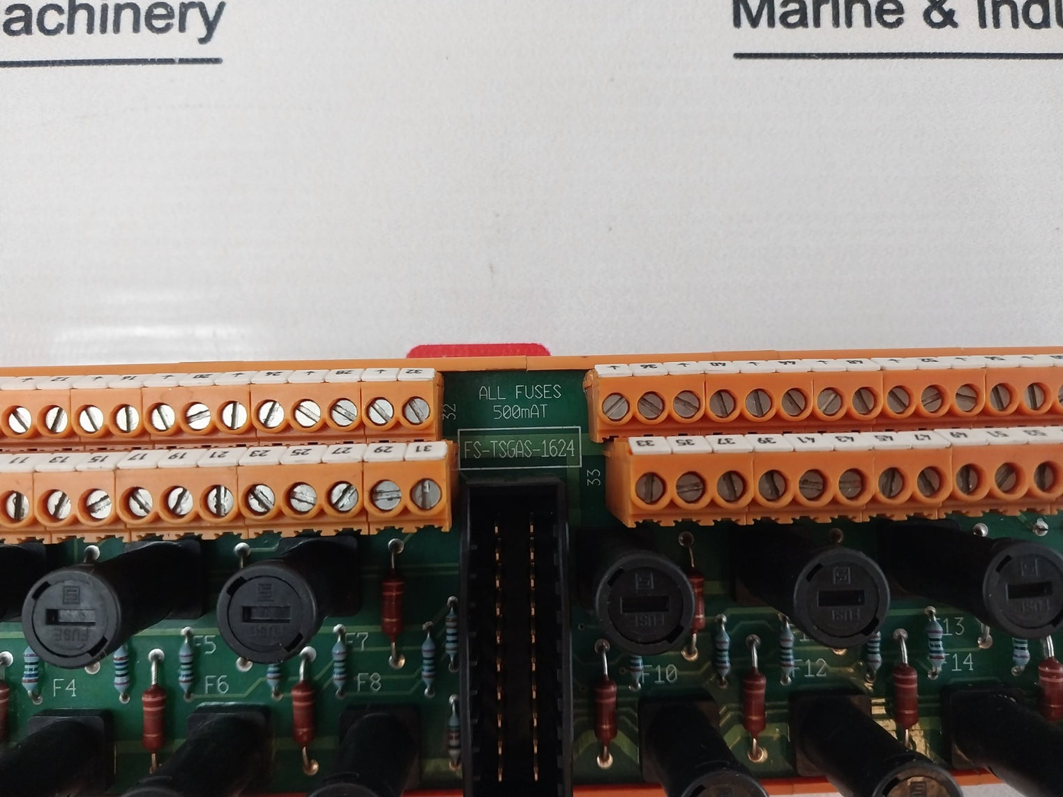 Weidmuller Fs-tsgas-1624 Digital Input Field Termination Assembly