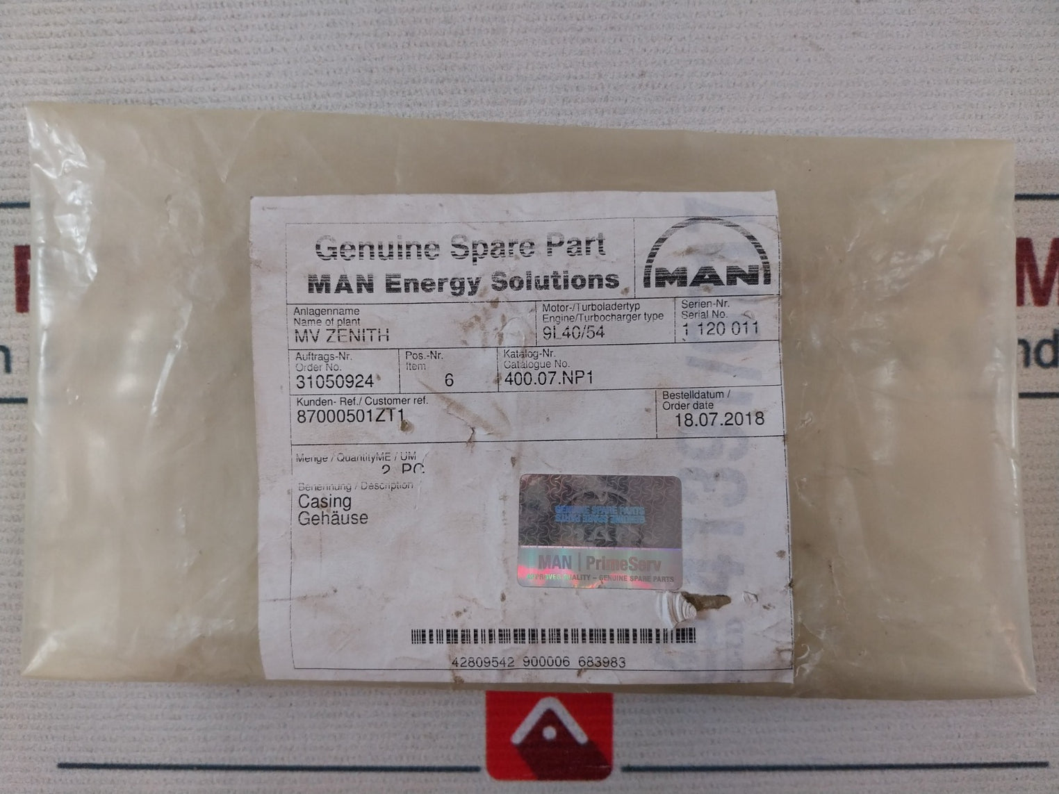 Weidmuller K11 11489020261 Gwes Metal Housing