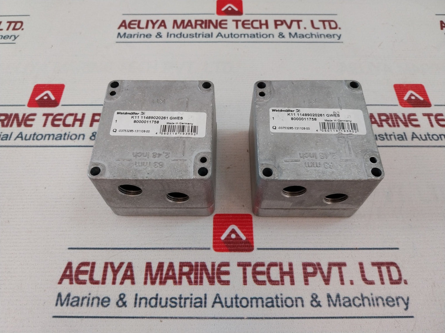 Weidmuller K11 11489020261 Gwes Metal Housing