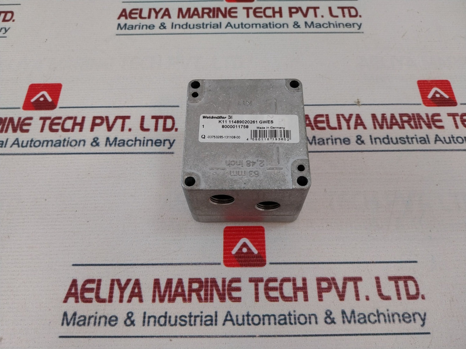 Weidmuller K11 11489020261 Gwes Metal Housing