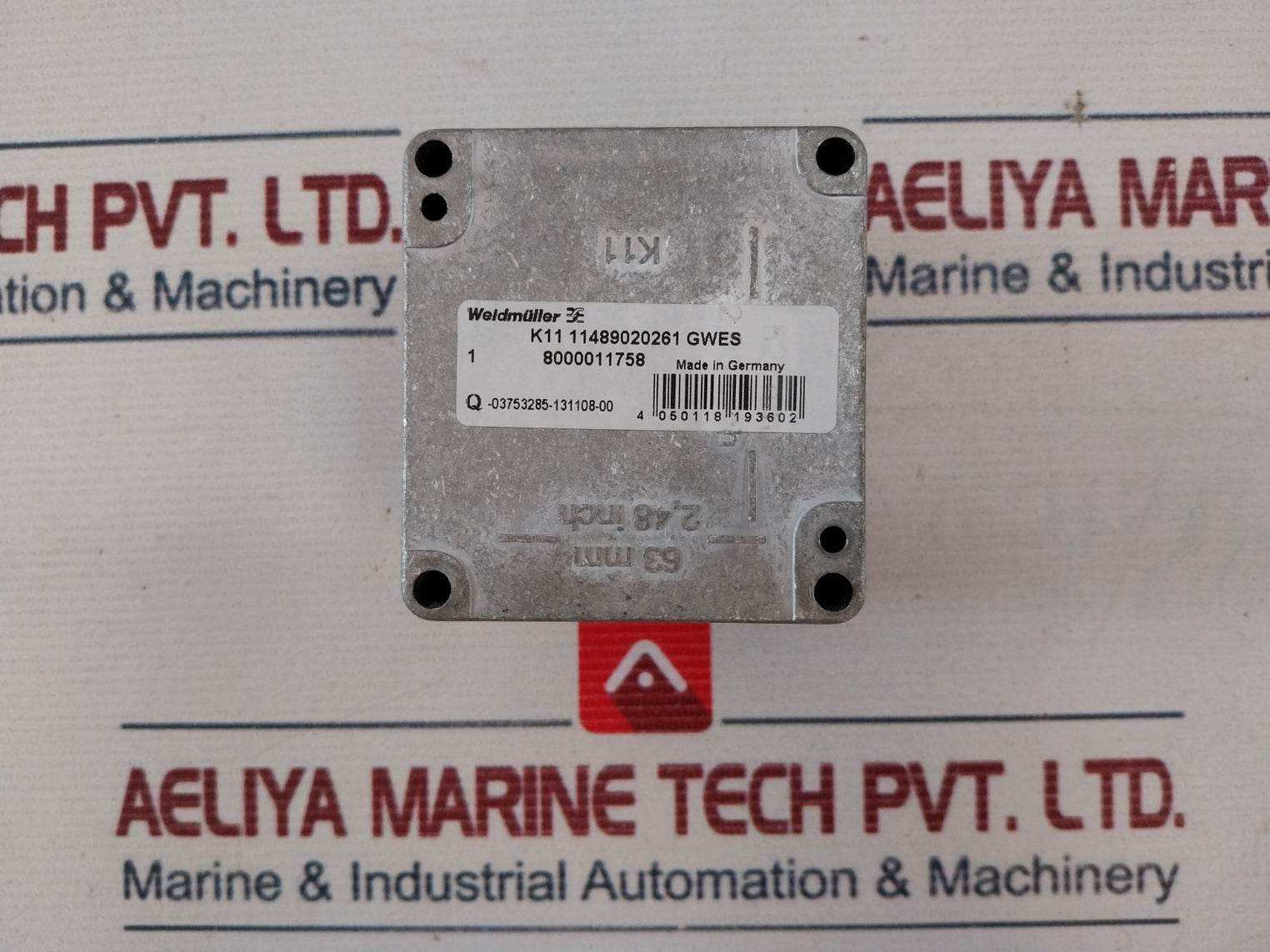 Weidmuller K11 11489020261 Gwes Metal Housing