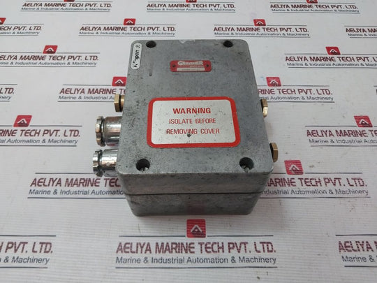 Weidmuller K5, 3031U/B Junction Box 53566-144-02 Graviner
