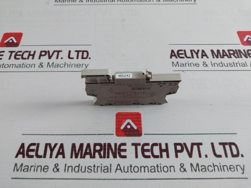 Set Of 3X Weidmuller Mcz 1.5 Terminal Block