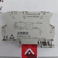 Set Of 3X Weidmuller Mcz 1.5 Terminal Block