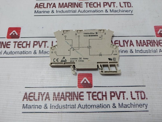 Weidmuller Mcz R 24Vdc Mcz 1.5 Terminal Relay 836598