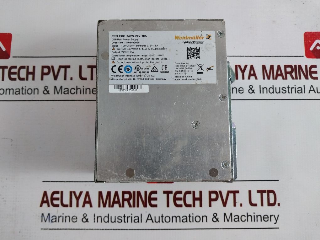 Weidmuller Pro Eco 240W 24V 10A Power Supply