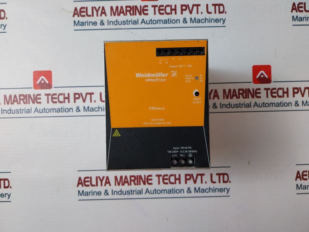 Weidmuller Pro Eco 480W 24V 20A