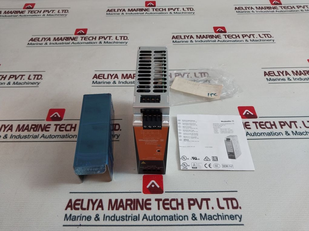 Weidmuller Pro Max3 120W 24V 5A Switching Power Supply 1478170000