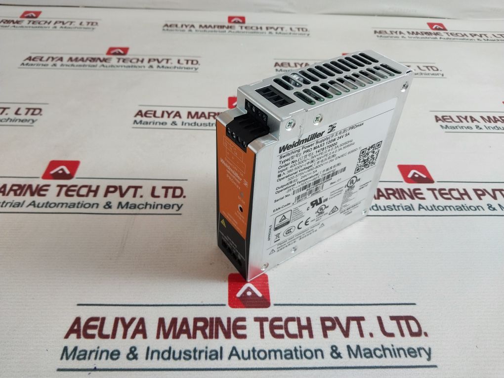Weidmuller Pro Max3 120W 24V 5A Switching Power Supply 1478170000