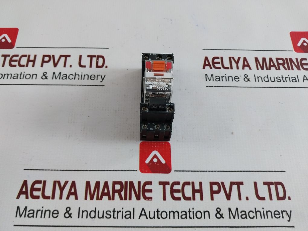 Weidmuller 8690000000 Relay With Base