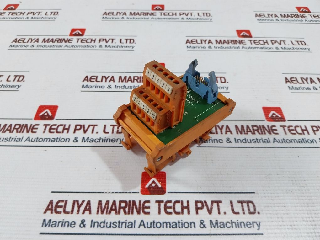 Weidmuller Rs-f14 2250.6 10 Pole Interface Module – Aeliya Marine Tech®