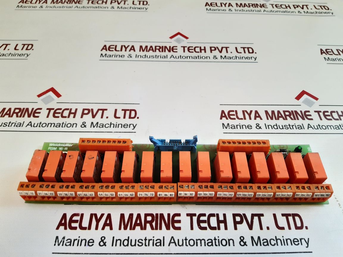 Weidmuller Rsm 16-r Relay Module