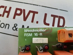 Weidmuller Rsm 16-r Relay Module