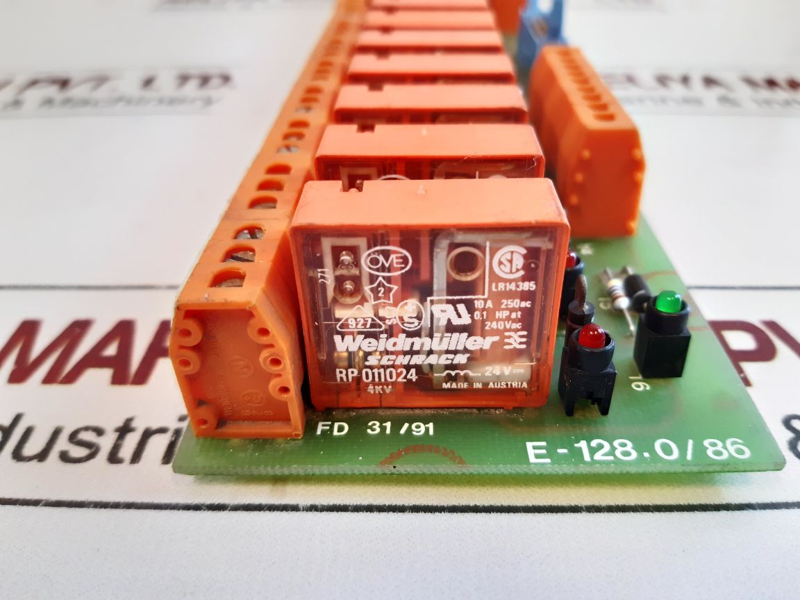 Weidmuller Rsm 16-r Relay Module