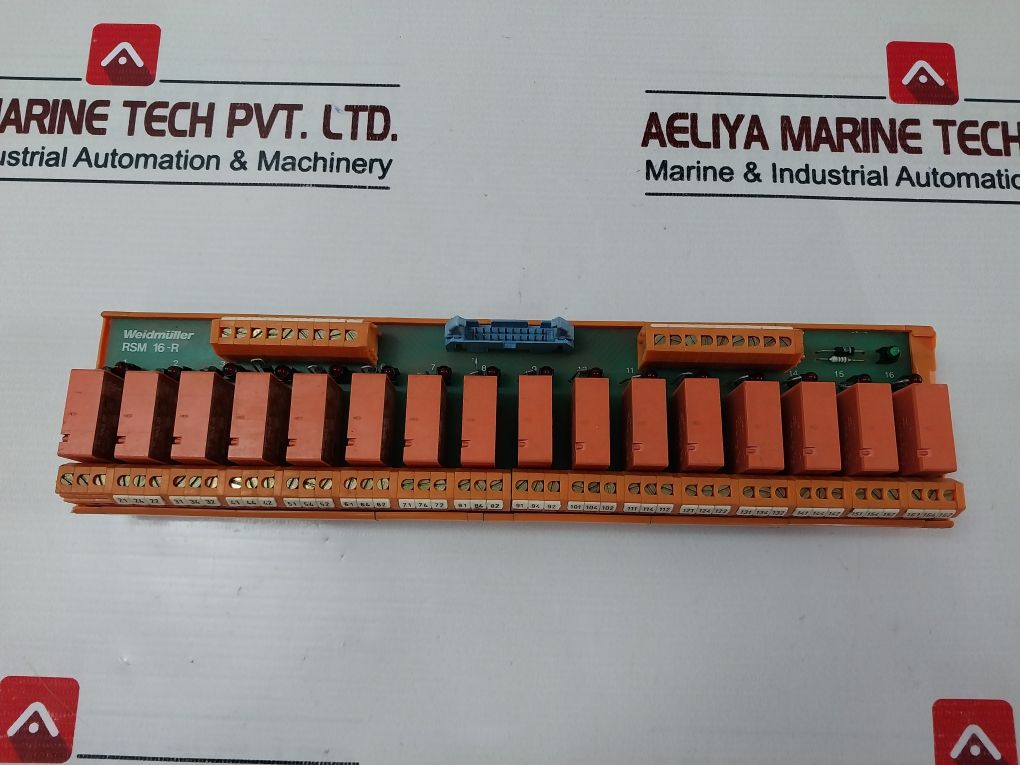 Weidmuller Rsm 16-r Relay Connector Module