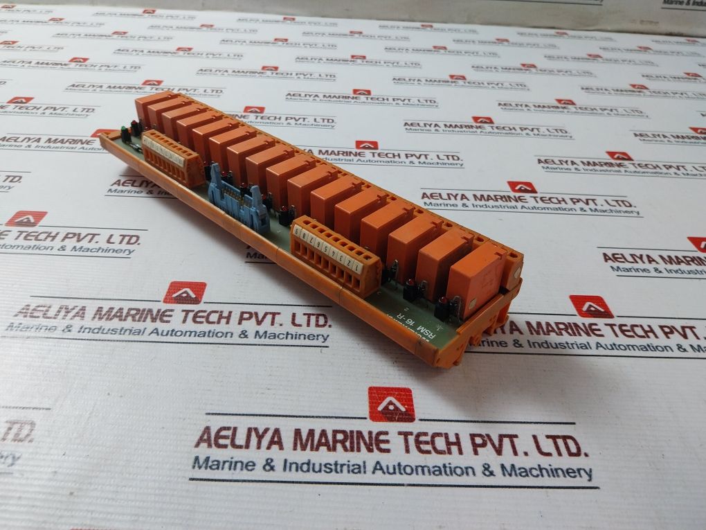 Weidmuller Rsm 16-r Relay Connector Module 24Vdc
