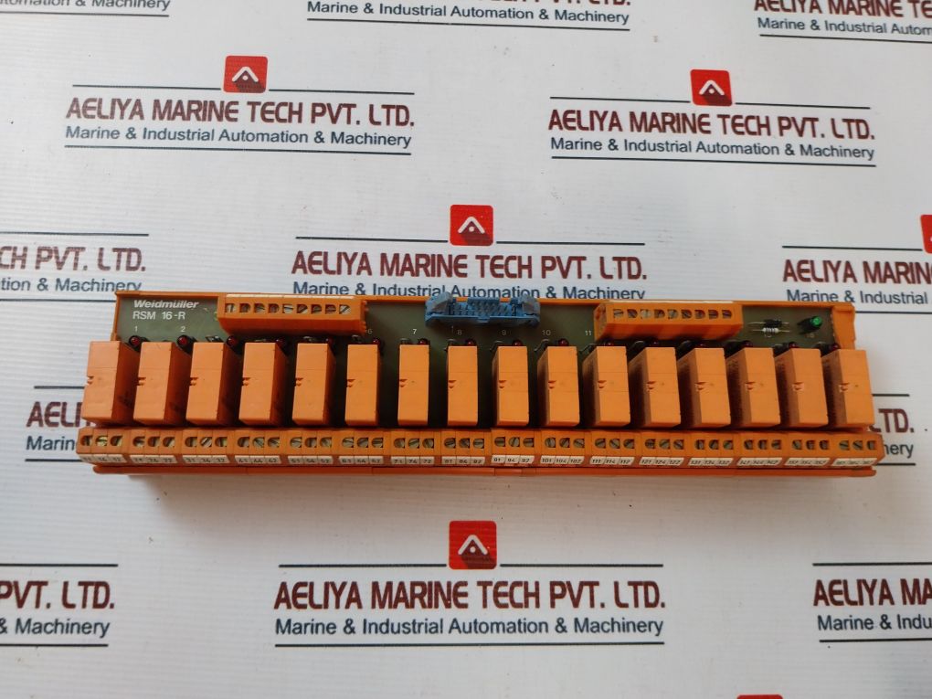 Rsm Module Weidmuller Rsm 16-r Relay Module 24V – Aeliya Marine Tech®