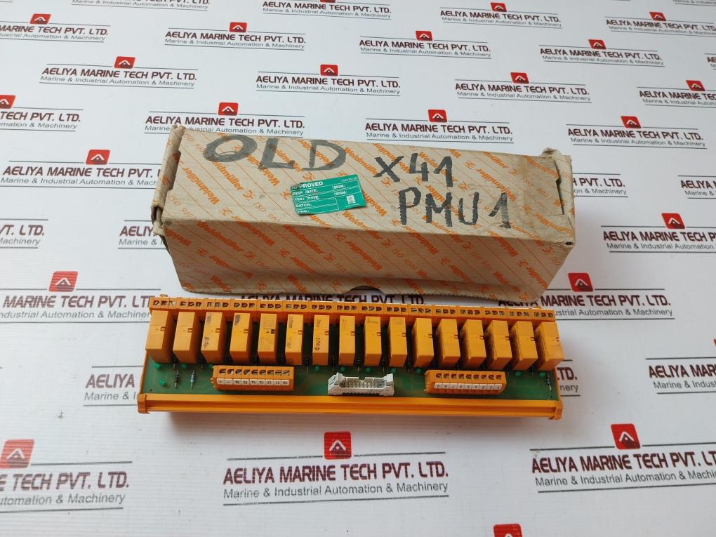 Weidmuller Rsm 16R Relay Module 24Vdc