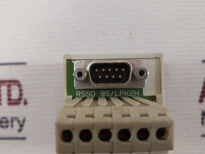 Weidmuller Rssd 9S/Lpk2H Interface