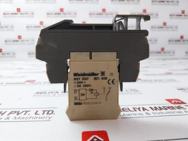 Weidmuller Rst Eg7 Relay Coupler 5A 250V