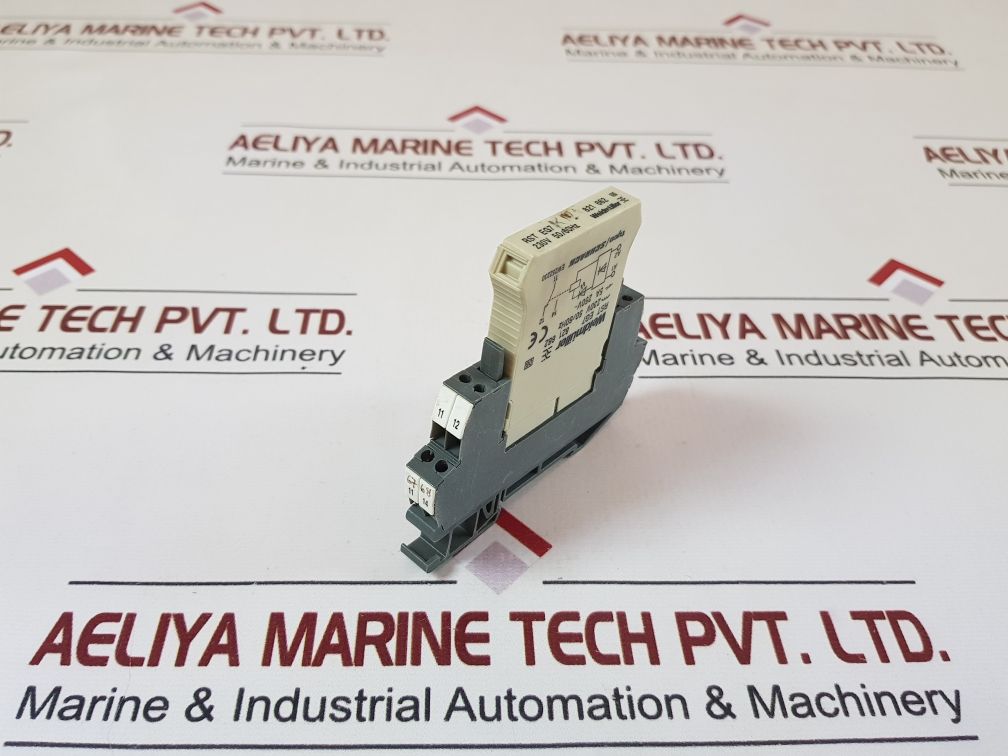 Set Of 2X Weidmuller Rst Eg7 Relay Coupler
