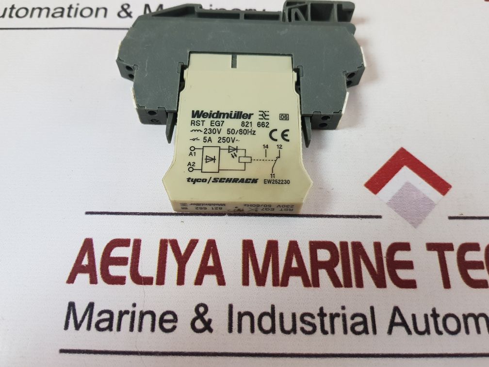 Set Of 2X Weidmuller Rst Eg7 Relay Coupler
