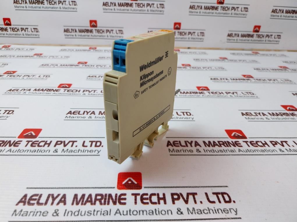 Weidmuller S951Pos Zener Safety Barrier Ex 92C2532