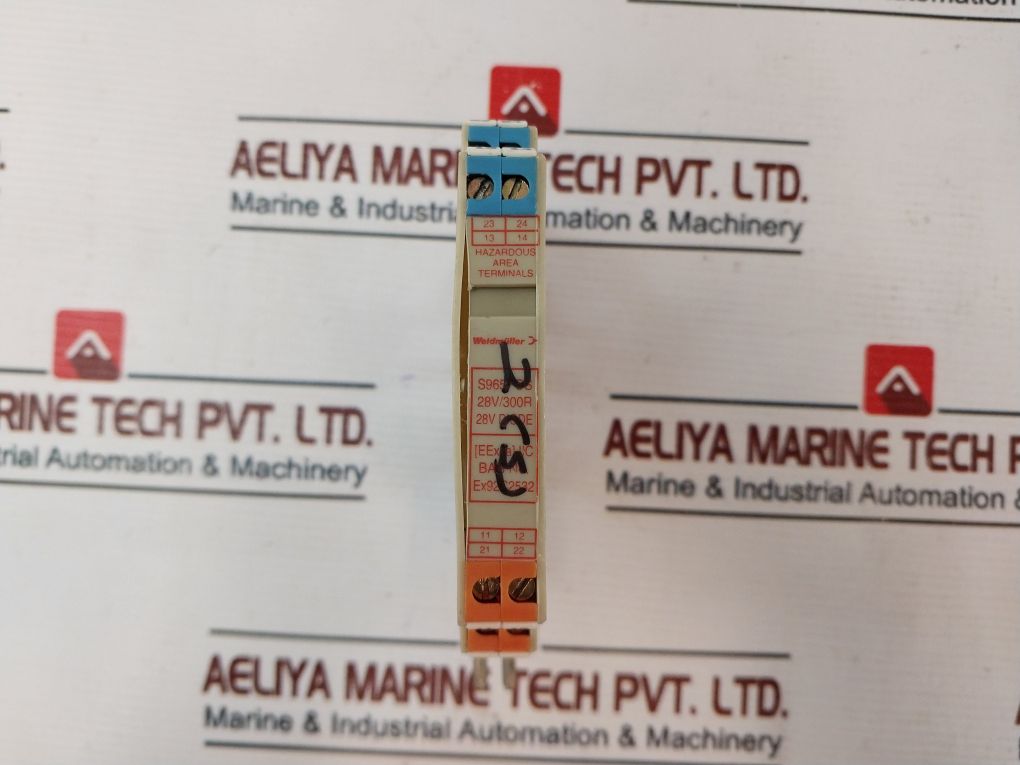 Weidmuller S965Pos Zener Safety Barrier 28V 55°C