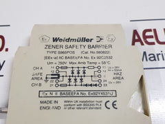 Weidmuller S965Pos Zener Safety Barrier 980822