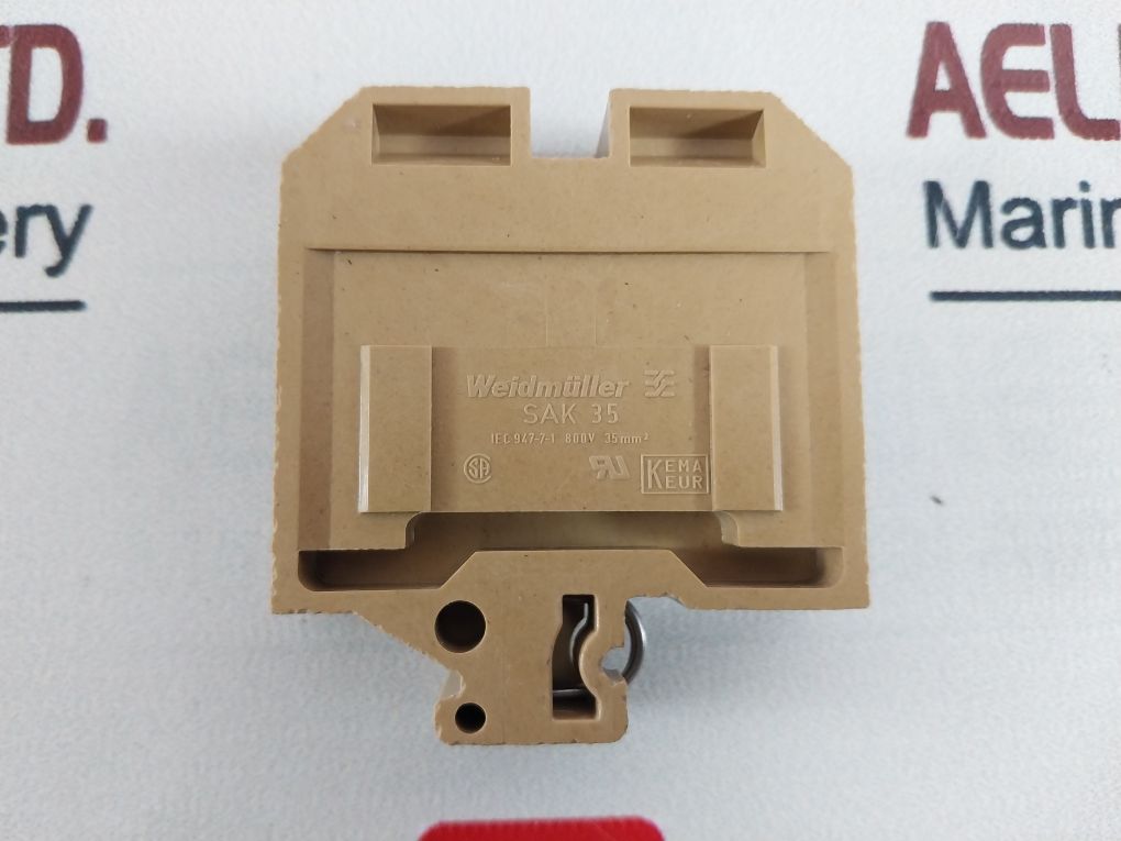Lot Of 10X Weidmuller Sak 35 Terminal Block 800V 35Mm2