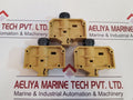Set of 3x weidmuller saks 2 fuse terminal block
