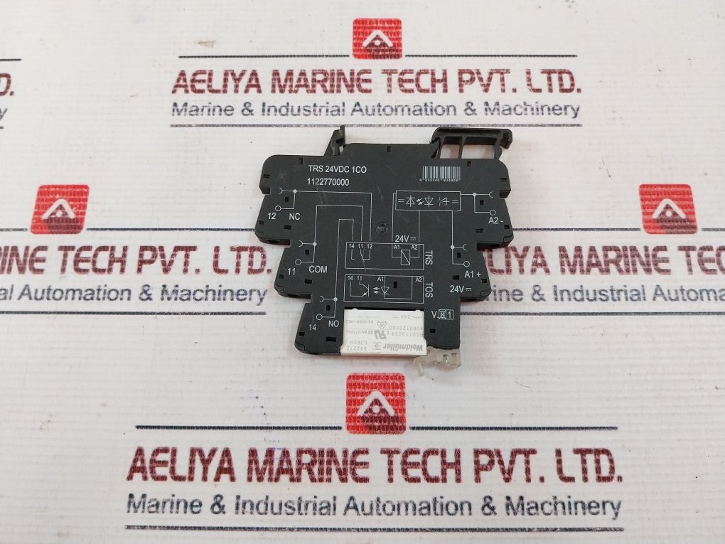 Weidmuller Trs 24Vdc 1Co Empty Relay Sockets 250 Vac/6A