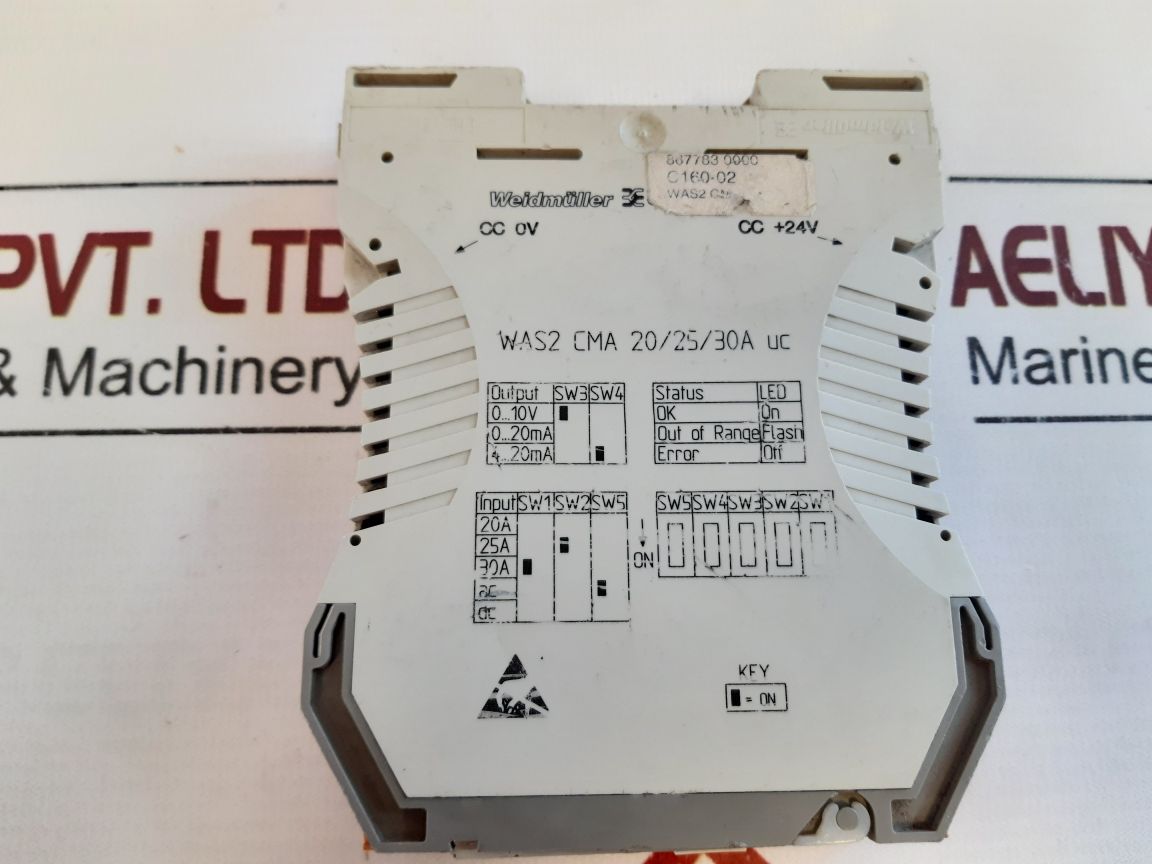 Weidmuller Was2 Cma 20/25/30A Signal Conditioner Relay 867783 0000