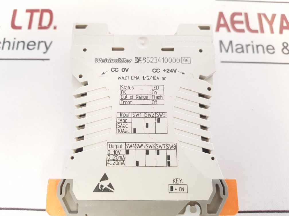 Weidmuller Waz1 Cma 1/5/10A Ac Signal Conditioner 8523410000 06